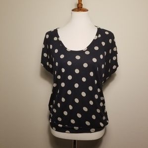 Polka Dot Gap Top